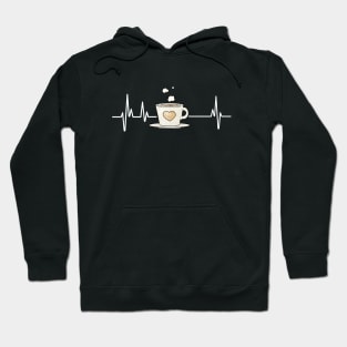 Coffee Heartbeat Shirt Hoodie
